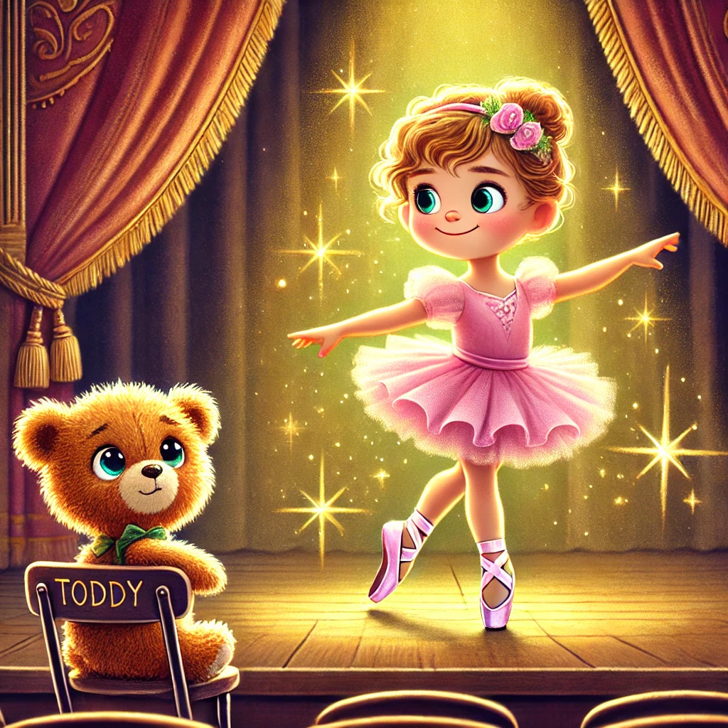 a bailarina e o ursinho