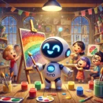 o robô artista